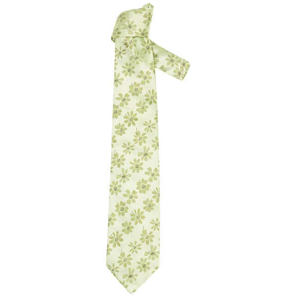 Hugo Boss Men's Tie Bt93 11109 - Green Image 1