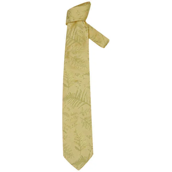 Hugo Boss Men's Tie Bt93 11071 - Yellow Image 1