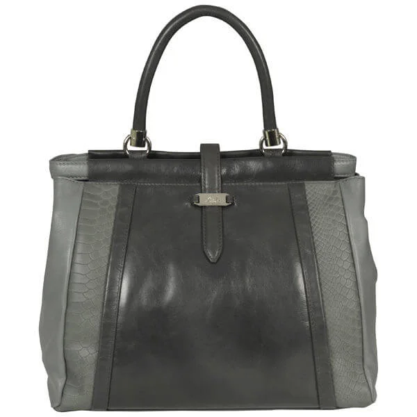 Ri2K Grosvenor Tote Bag - Grey Snake Image 1