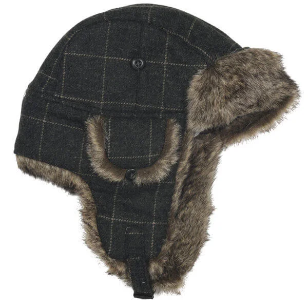 French Connection Men's Fur Canal Hat - One Size - Brown Image 1