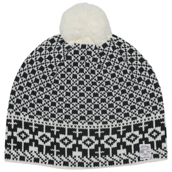 French Connection Mitten Man Hat - One Size - Black/White Image 1