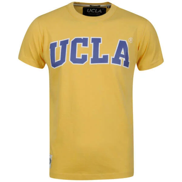 UCLA Men's Royce Logo T-Shirt - Buff Yellow - S - Citron Image 1