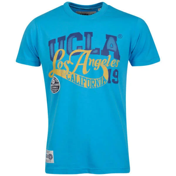 UCLA Men's King Logo Print T-Shirt - Diva Blue - S - Bleu Image 1