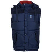 UCLA Men's Mullins Quilted Gilet - Peacoat - S - Bleu Image 1