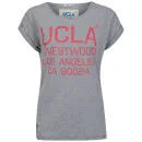 UCLA Women's Terry Print Slouch T-Shirt - Grey Marl - S - Gris Image 1