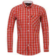 Bench Men's Check Shirt - Red Multi - M Image 1