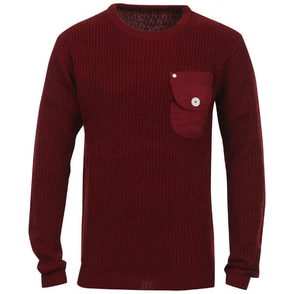 Humor Men's Pato Crew Neck Jumper - Red - S - Rouge Image 1
