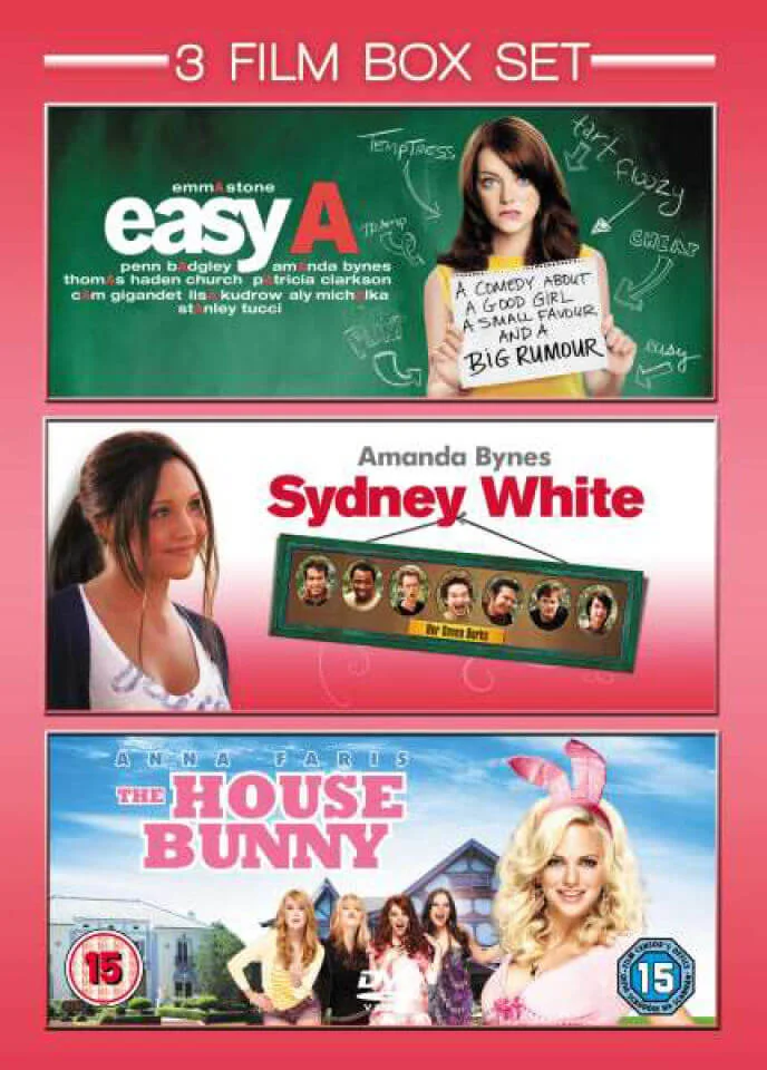 Easy A / Sydney White / The House Bunny Image 1