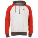 Nike AW77 Half-Zip Men's Hoody - White/Red - XS - White/Red Image 1