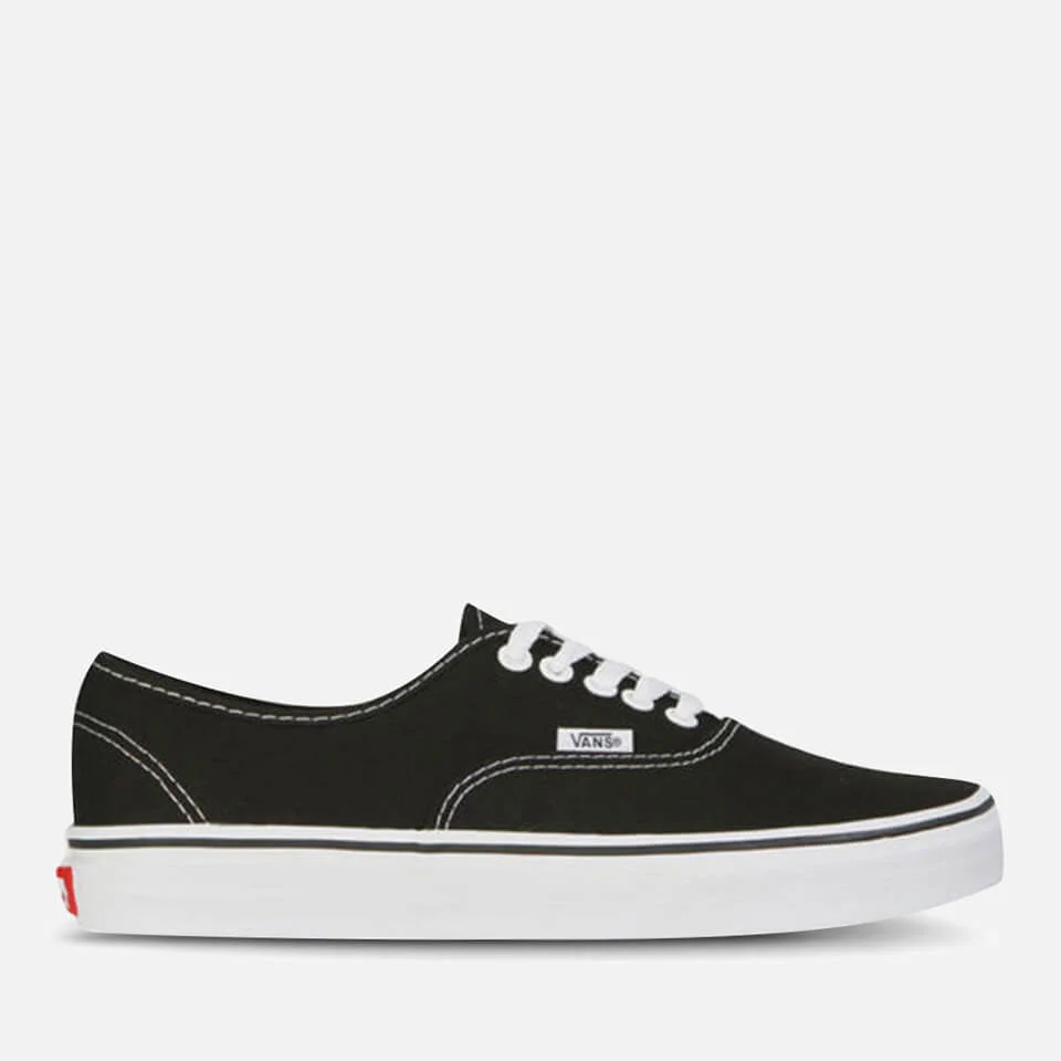 Chaussures Homme Vans Authentic - Noir/Blanc - UK 3 Image 1