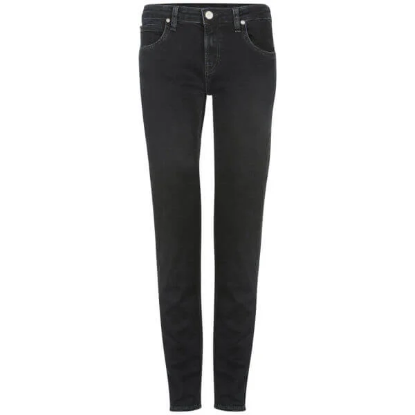 Lee Women's Scarlett Skinny Deluxe Stretch Jeans - Inky Black - 26/33 - Noir Image 1