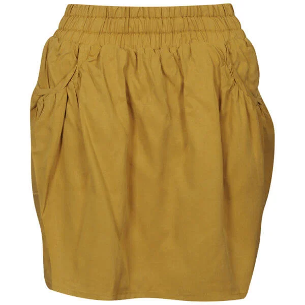 nümph Womens Elvirra Twist Pocket Skirt - Jolene - XS - Moutarde Image 1