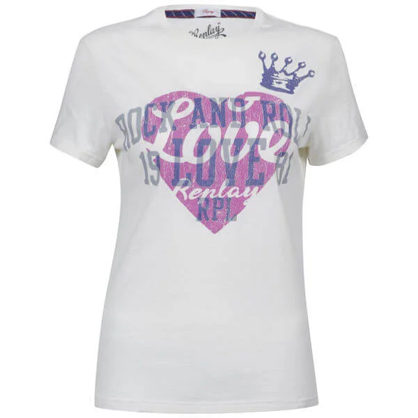 REPLAY Women's Logo Print T-Shirt - ? - S Image 1