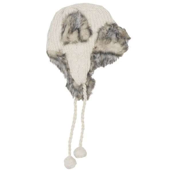 Bench Forever trapper hat - One Size - Crème Image 1