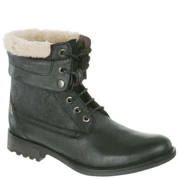 Base London Men's Artillary Boots - Black - 7 - Noir Image 1