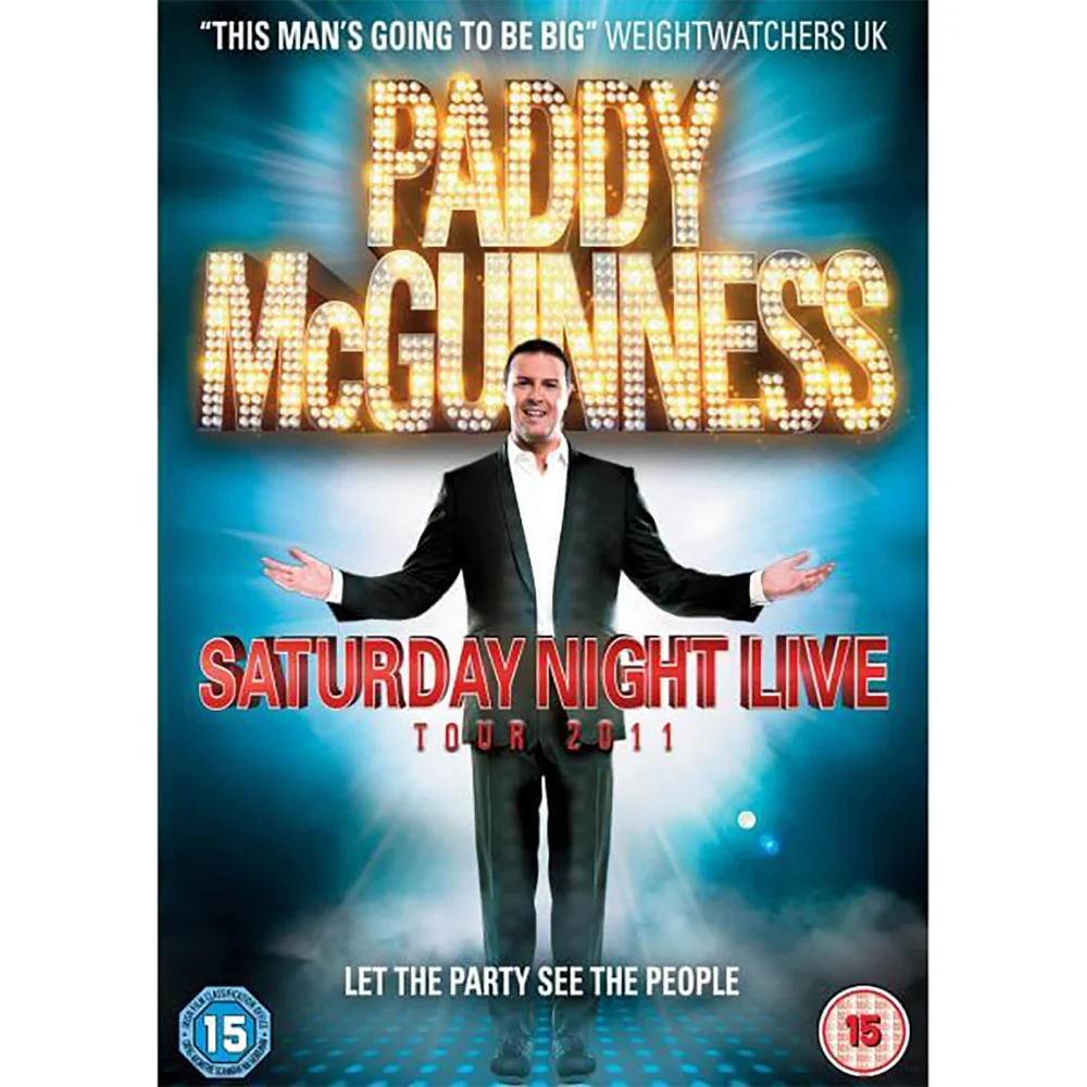 Paddy McGuinness: Saturday Night Live - Tour 2011 Image 1