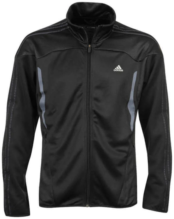 adidas Men's Clima365 Track Top - Black - S - Noir Image 1