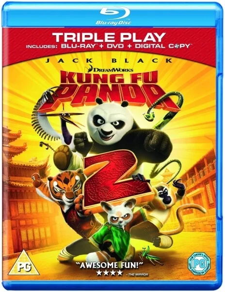 Kung Fu Panda 2 - Triple Play (Blu-Ray, DVD and Digital Copy) Image 1