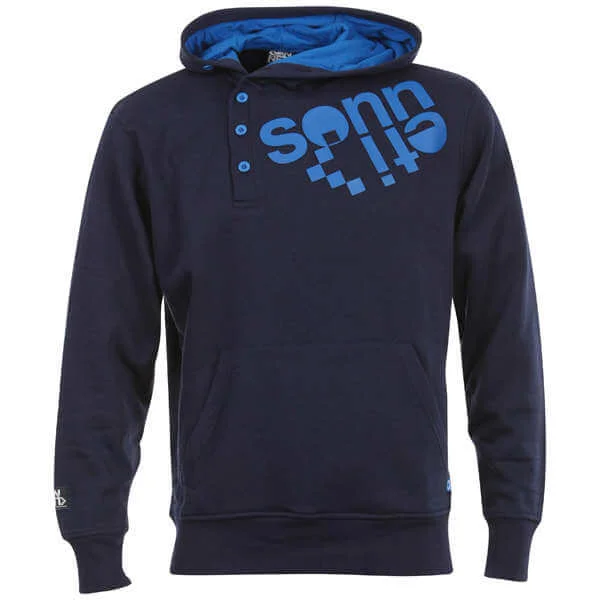 Sonneti Men's Offset Hoody - Navy - S - Bleu Marine Image 1