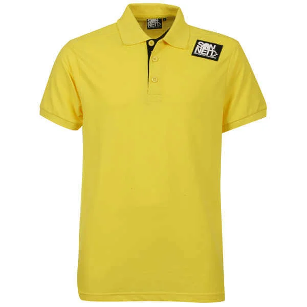Sonneti Men's Static Polo Shirt - Yellow - S - Citron Image 1