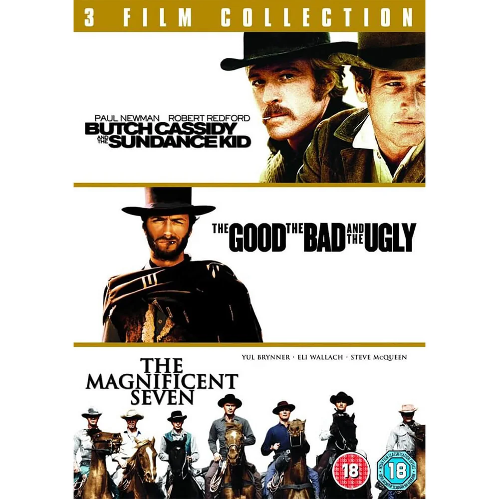 Butch Cassidy and The Sundance Kid / Le bon, la brute et le truand / Les Sept mercenaires Image 1