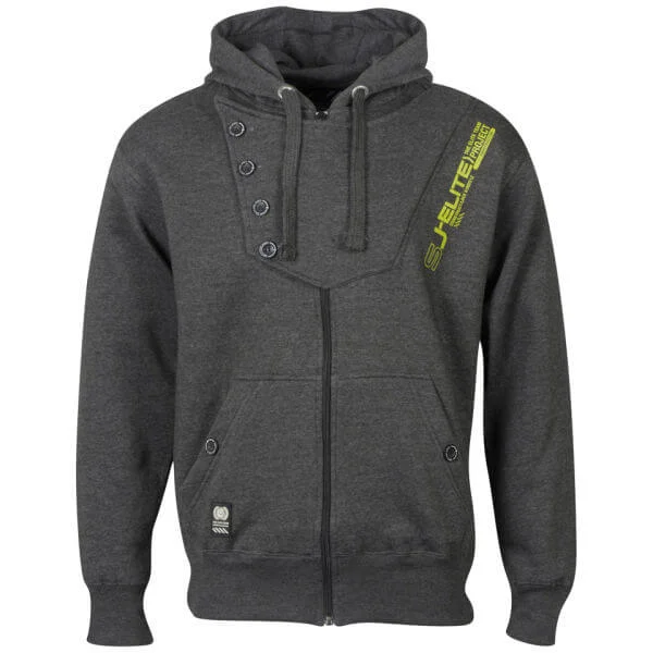 Smith & Jones Men's Construct Hoody - Charcoal - S - Charbon Image 1