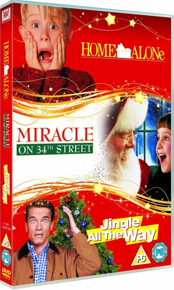 Family Christmas Triple: Home Alone / Miracle on 34th Street / Jingle All the Way Image 1
