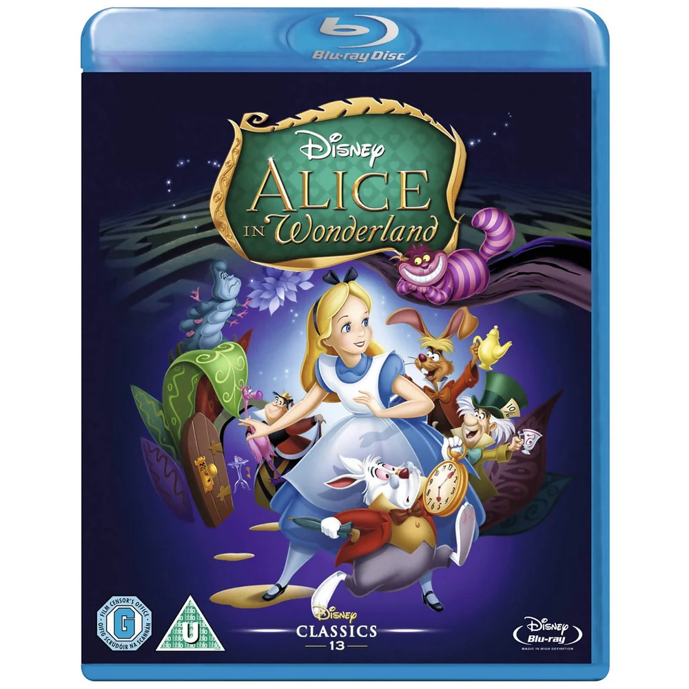 Alice au pays des merveilles animé (Single Disc) Image 1