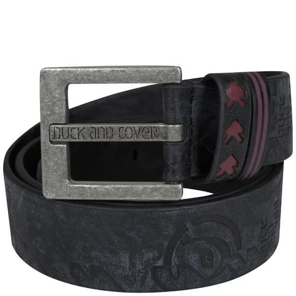 Duck and Cover Chevron Belt - S - Noir Image 1