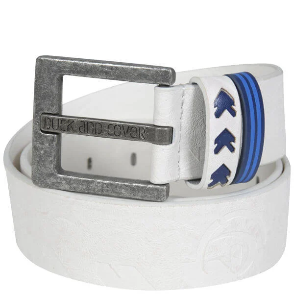 Duck and Cover Chevron Belt - S - Blanc Image 1