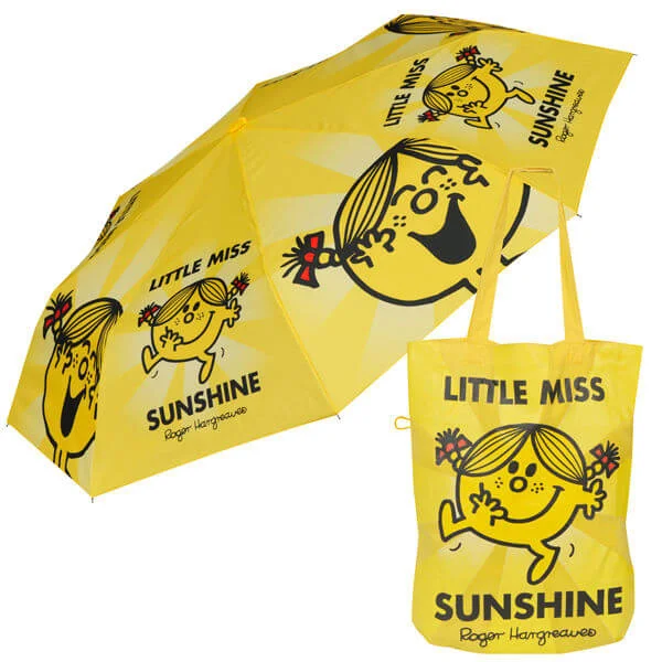 Little Miss Sunshine Tote Bag & umbrella set Image 1