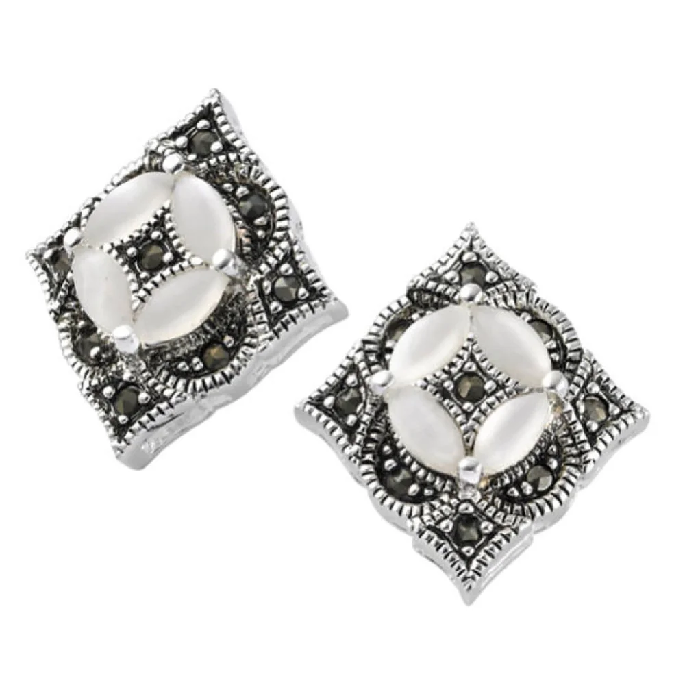 Boucles d'oreille en Marcassite - One Size Image 1