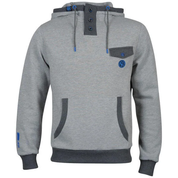 Carter Men's Auto Hooded Sweat - Grey - S - Gris Image 1