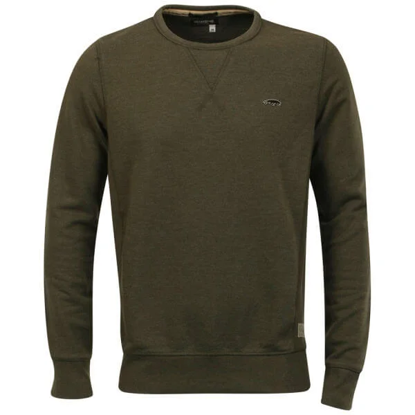 Jack & Jones Men's Stone Sweat - Green - S - Vert Citron Image 1