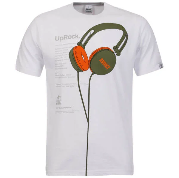 Addict Men's Uprock T-Shirt - White - S - Blanc Image 1