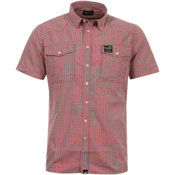Boxfresh Men's Caerellius Short Sleeved Shirt - White - S - Rouge Image 1