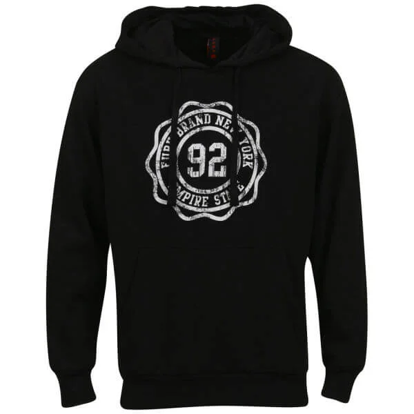 FUBU Men's Empire State Hoody - Black - S - Noir Image 1