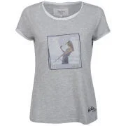 Pepe Women's Antibes Double Layer T-Shirt - Grey Marl - XS - Marley Grey Image 1
