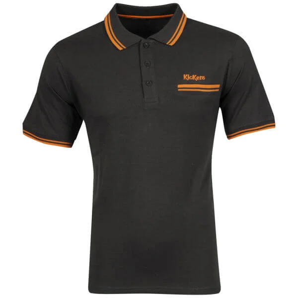Kickers Men's Fairs Polo - Charcoal - S Image 1
