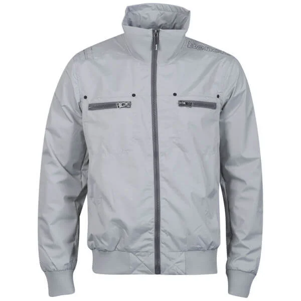 Bench Men's Ipo Zip Thru Jacket - Grey - S - Gris Image 1