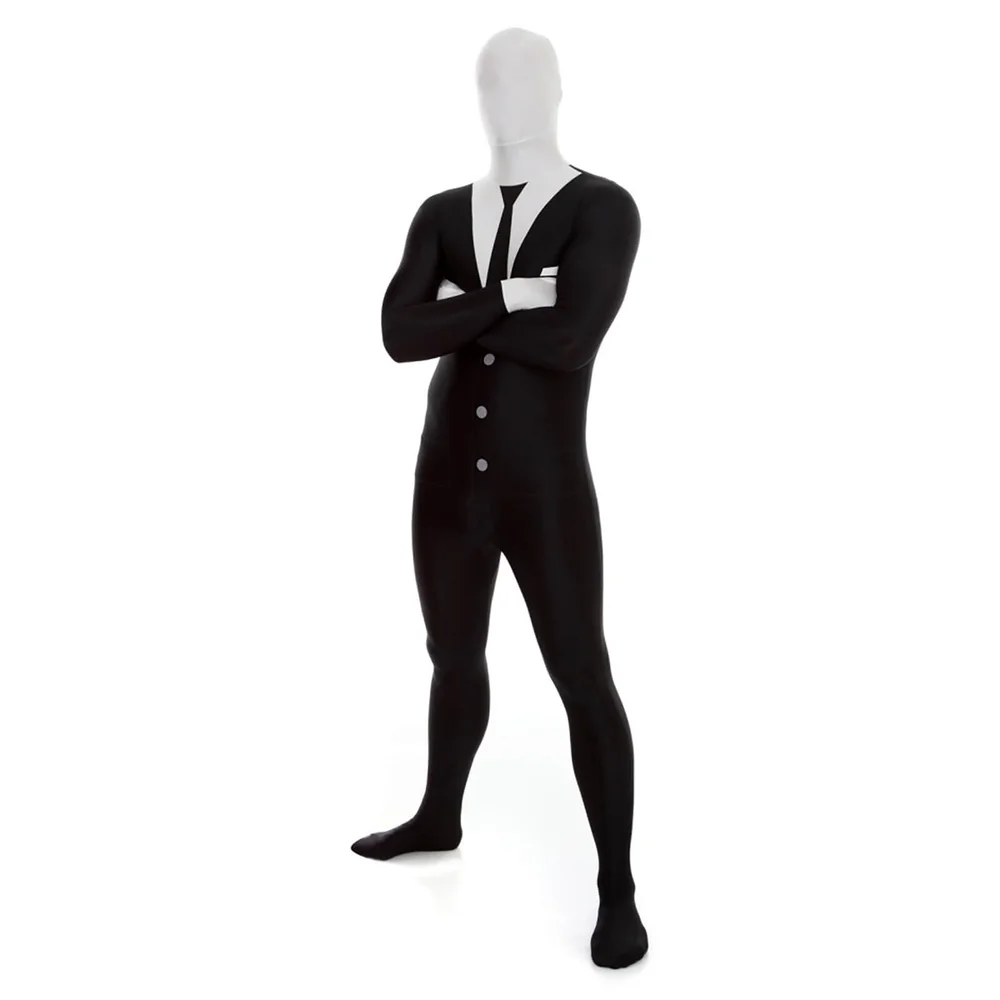 Morphsuit Adulte Slenderman - Noir - M - Noir Image 1