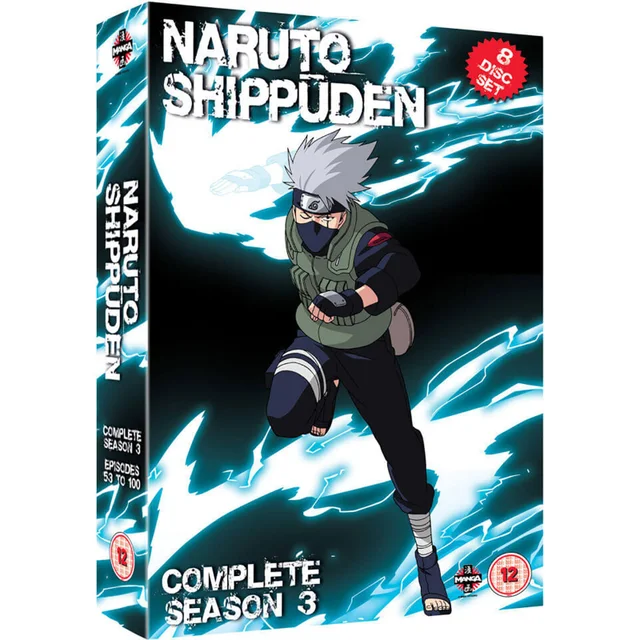Naruto Shippuden- Série complète 3 : Épisodes 101-153
