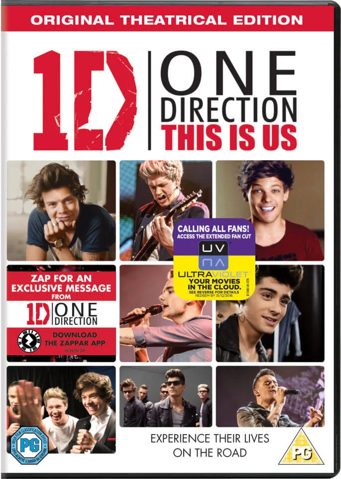 One Direction: This Is Us (Includes UltraViolet Copy) Image 1