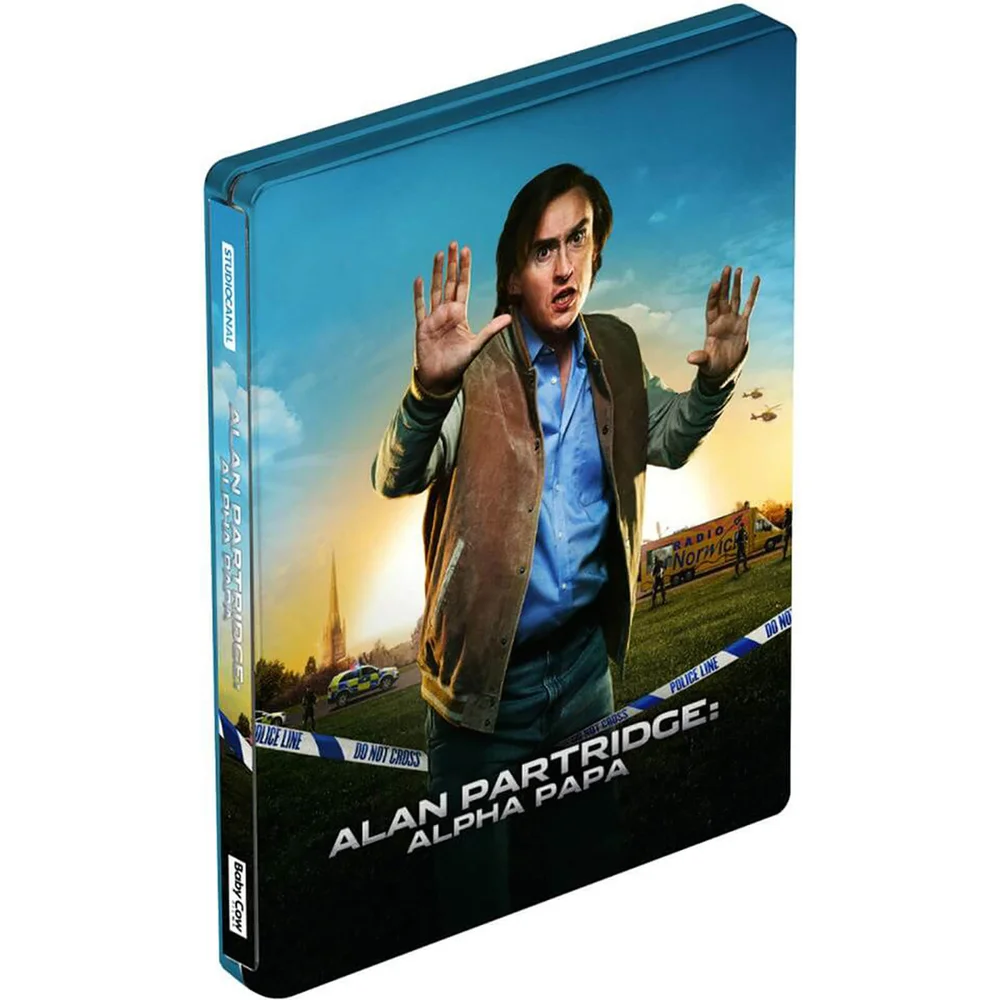 Alan Partridge : Alpha Papa - Steelbook Edition - Double Play (Blu-Ray et DVD) Image 1