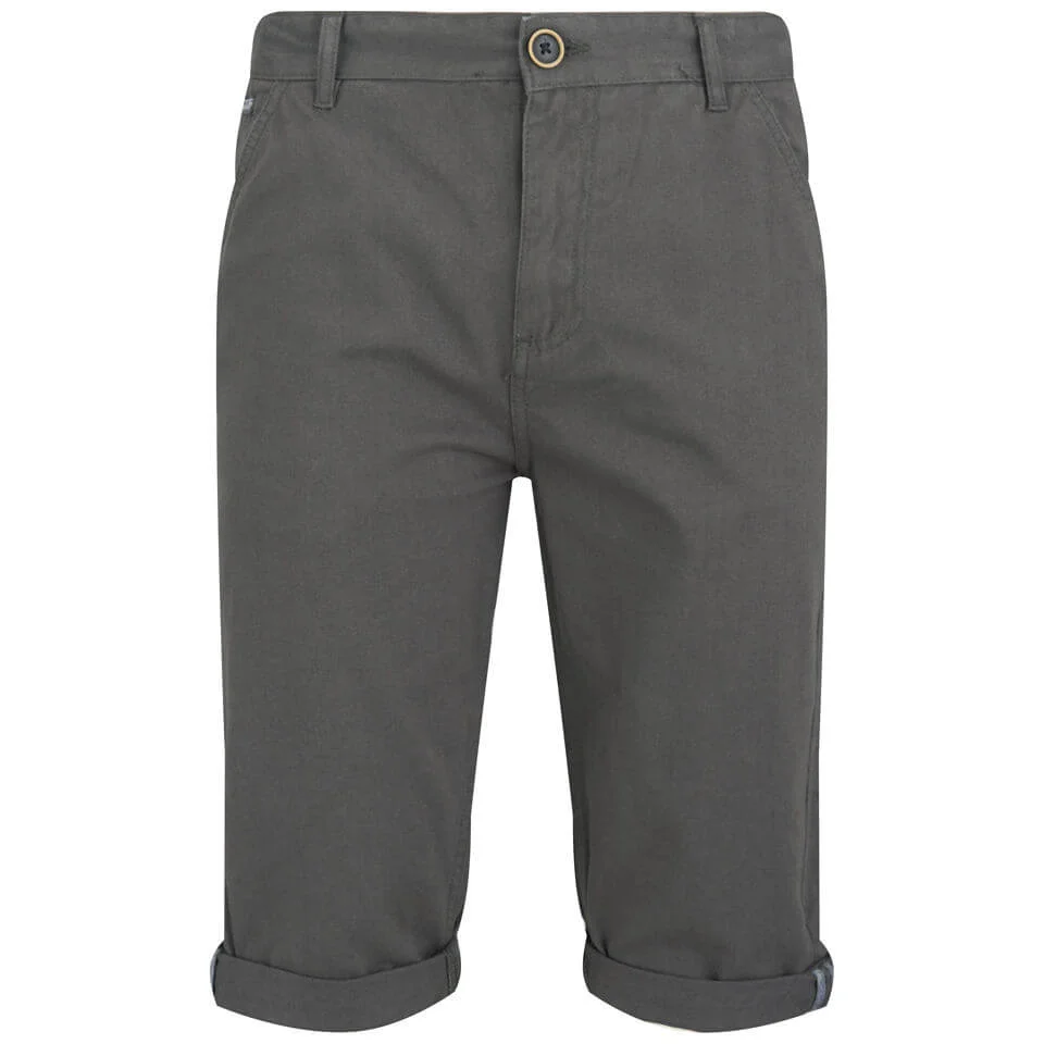 Brave Soul Men's Anderson Shorts - Charcoal - 30 - Charbon Image 1