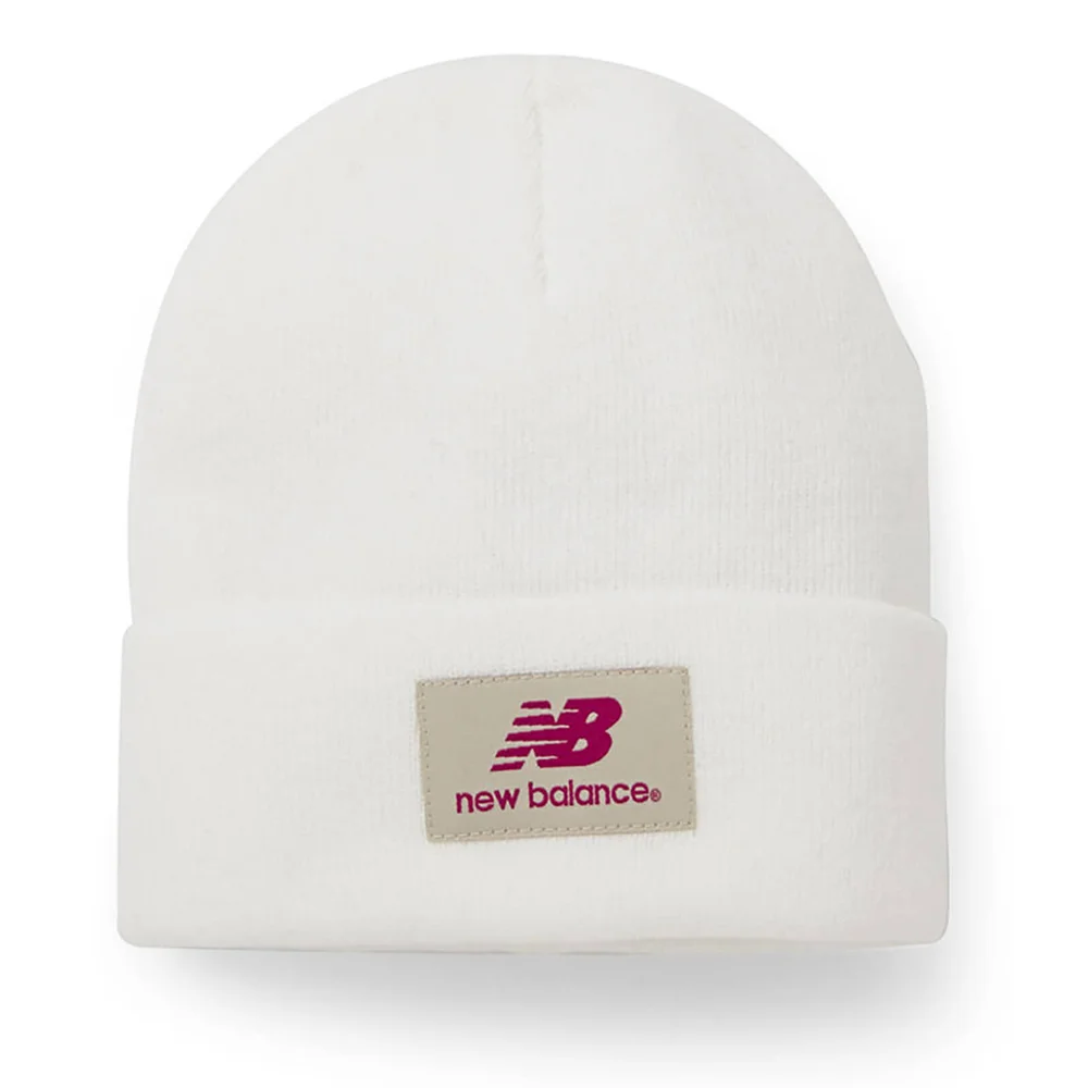 Bonnet Unisexe New Balance -Blanc Image 1