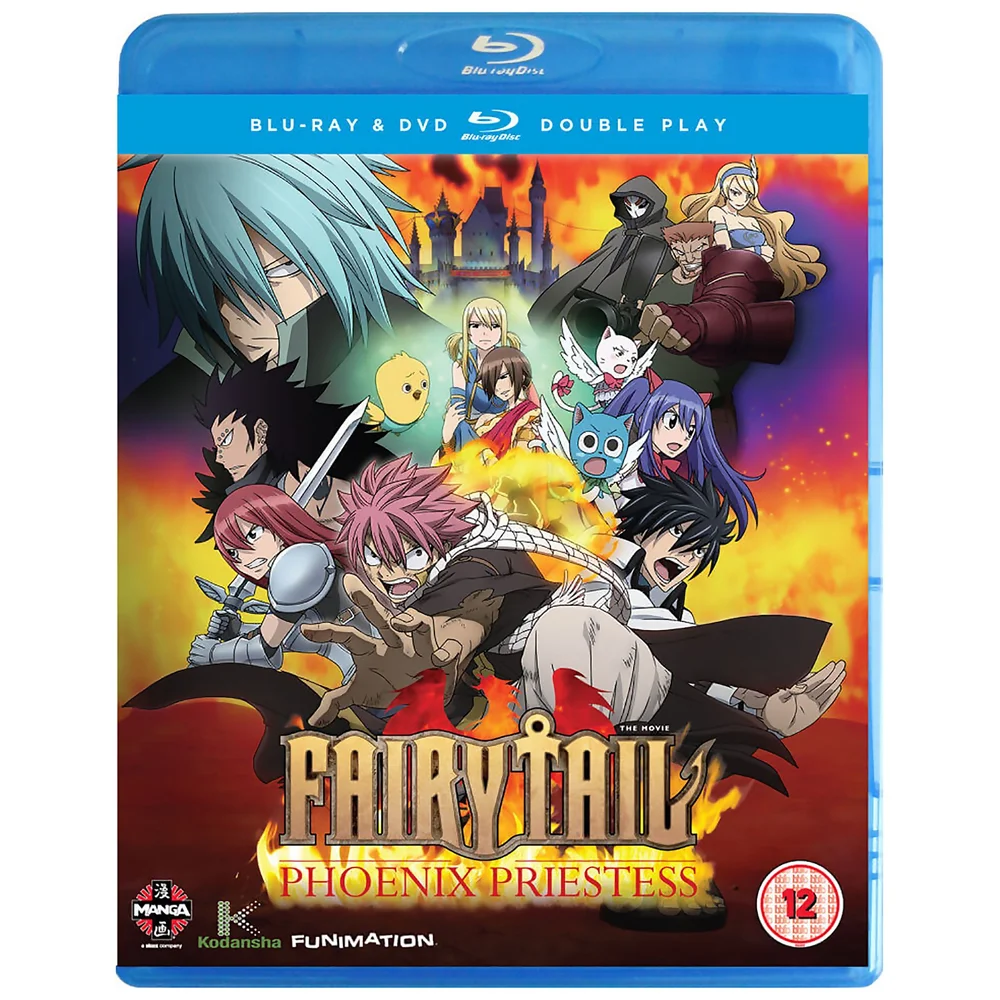 Fairy Tail The Movie : Prêtresse du Phénix - Double lecture (avec DVD) Image 1