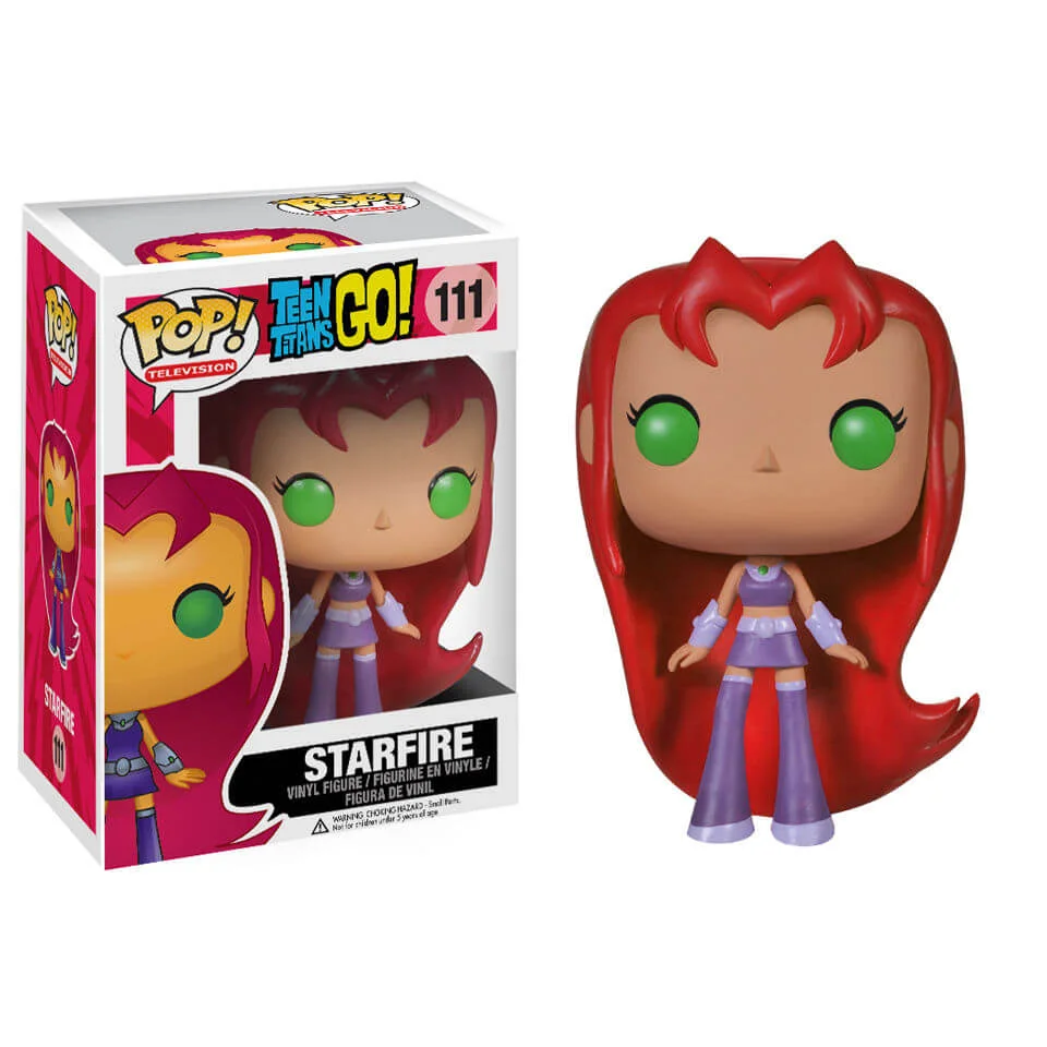 DC Comics Teen Titans Go! Starfire Pop! Vinyl Figure Image 1