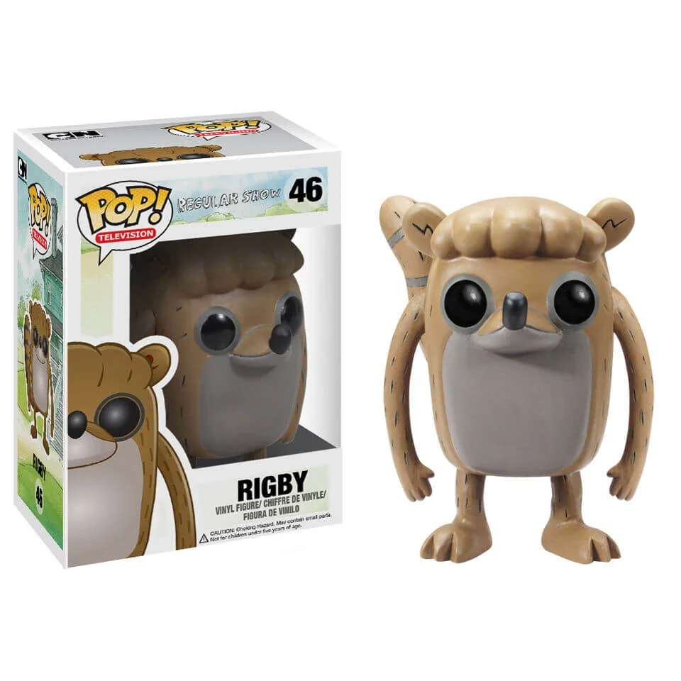 Regular Show Rigby Pop! Vinyl Figure Image 1