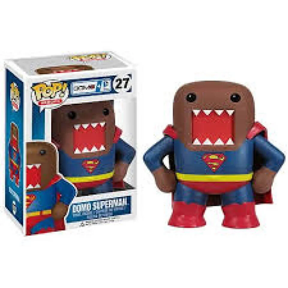 DC Heroes Superman Domo Pop! Vinyl Figure Image 1